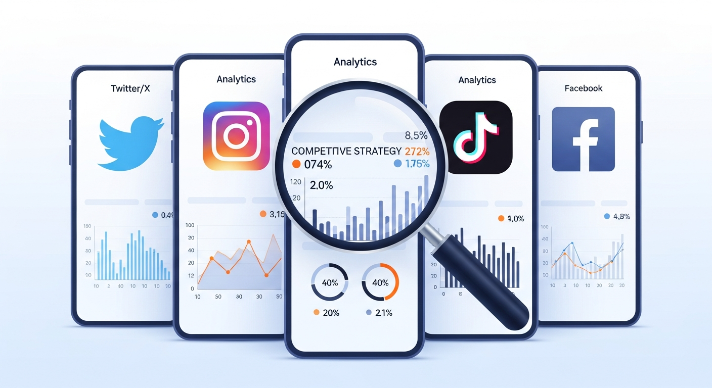 How to Analyze Competitor Social Media Strategy