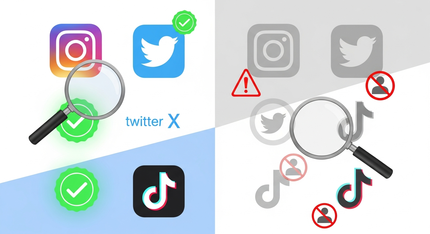Verify a Brand's Official Social Media Accounts