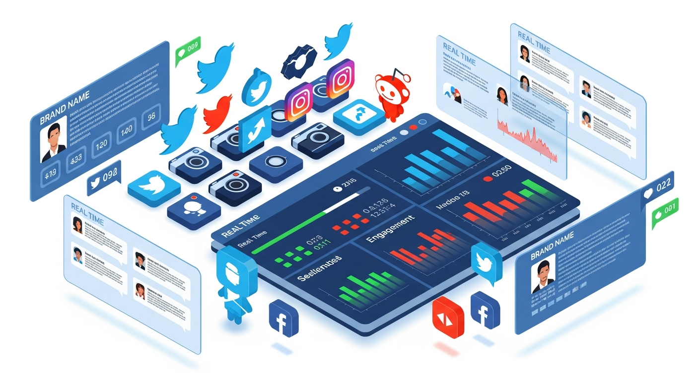 Real-Time Brand Monitoring Dashboard